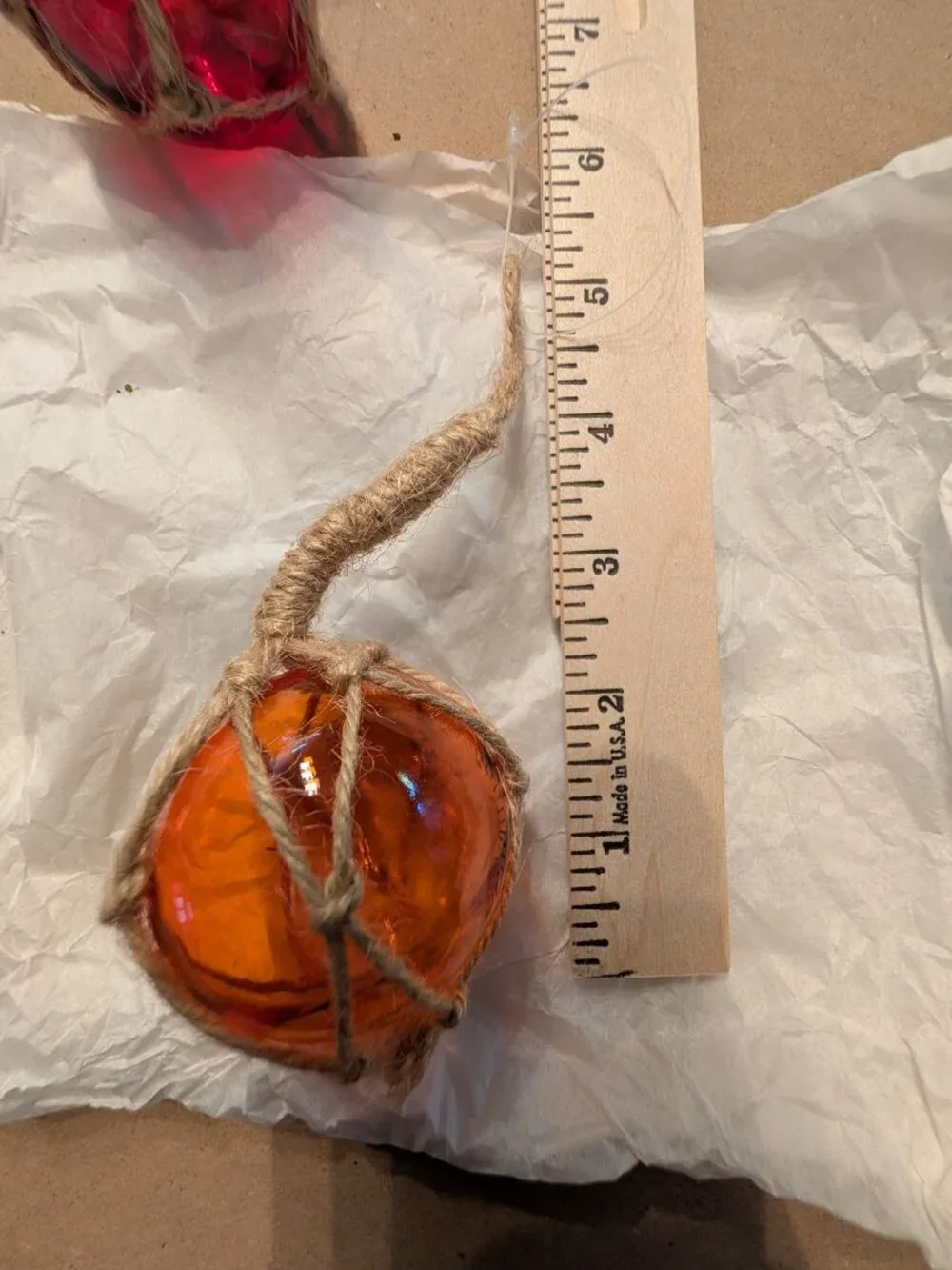 Glass Fishing Ball Ornaments
